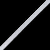 Double Faced Velvet Ribbon Made in Italy - 3/8" - White - Delphine Collection