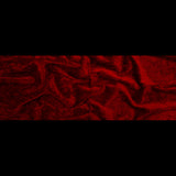Sinful Red Polyester Upholstery Chenille
