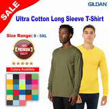 Gildan® Ultra Cotton Long Sleeve Crew-Neck T-Shirt