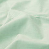 Neon Mint Velvet with Imitation Dupioni Backing
