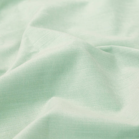 Neon Mint Velvet with Imitation Dupioni Backing