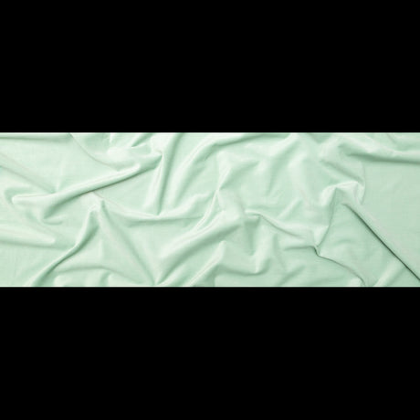 Neon Mint Velvet with Imitation Dupioni Backing