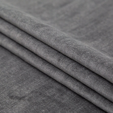 Abyss Velvet with Imitation Dupioni Backing