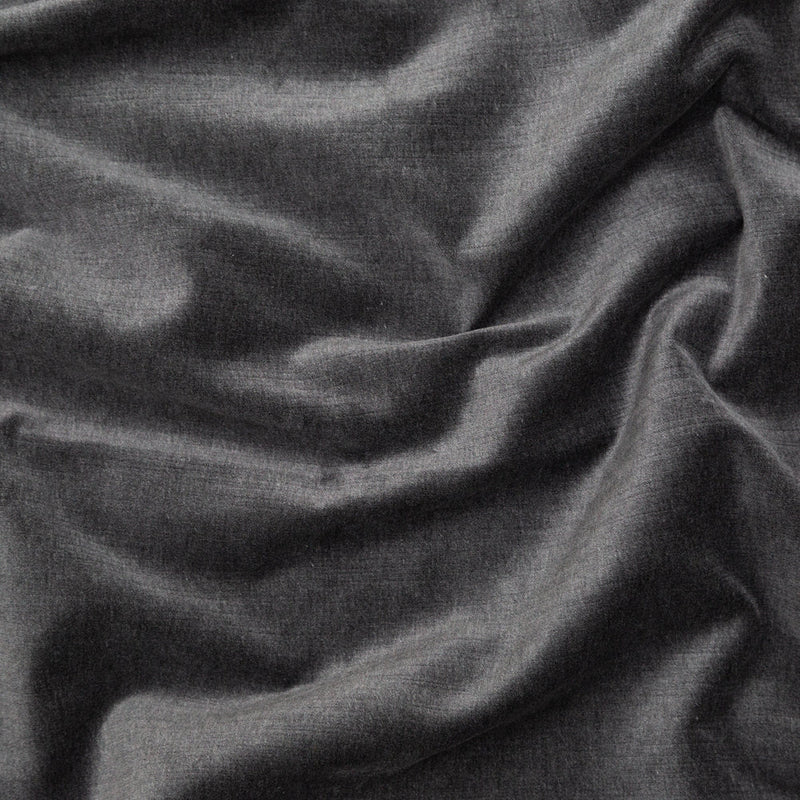 Abyss Velvet with Imitation Dupioni Backing