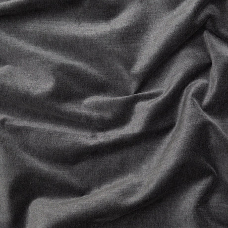 Abyss Velvet with Imitation Dupioni Backing