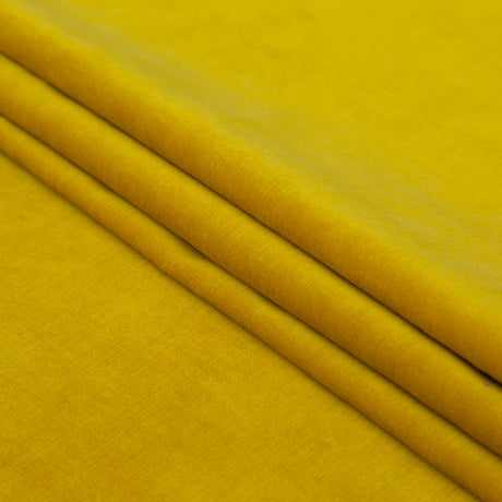 Gen-Z Yellow Velvet with Imitation Dupioni Backing
