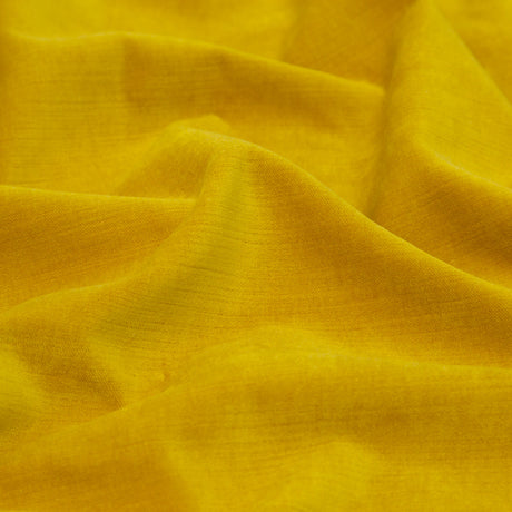 Gen-Z Yellow Velvet with Imitation Dupioni Backing