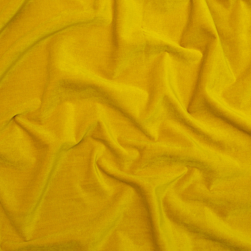 Gen-Z Yellow Velvet with Imitation Dupioni Backing