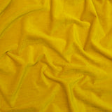 Gen-Z Yellow Velvet with Imitation Dupioni Backing