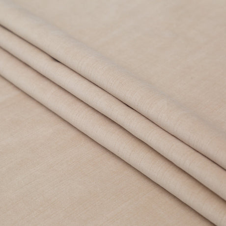 Sand Velvet with Imitation Dupioni Backing
