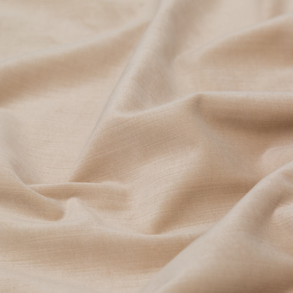 Sand Velvet with Imitation Dupioni Backing