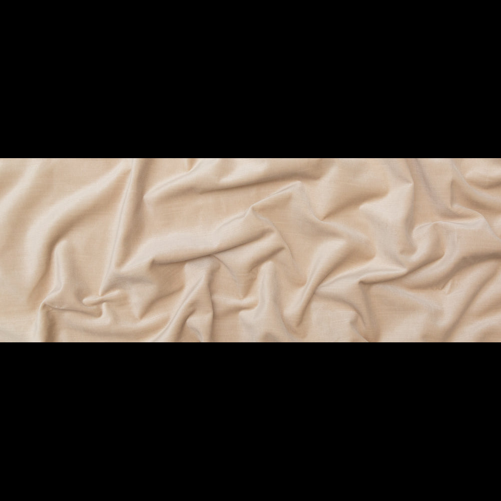 Sand Velvet with Imitation Dupioni Backing