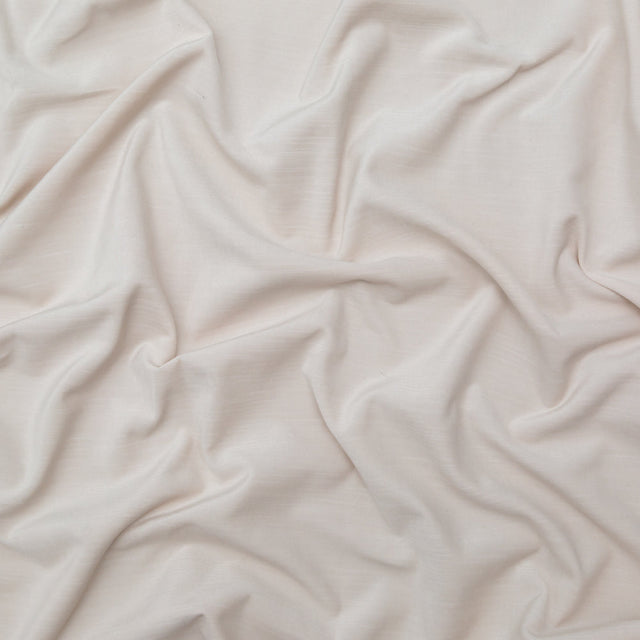 Snow Velvet with Imitation Dupioni Backing
