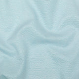 Metallic Blue Striped Bubble Wrap Organza Brocade