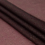 Metallic Wine Striped Bubble Wrap Organza Brocade