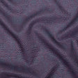 Metallic Purple and Blue Striped Bubble Wrap Organza Brocade