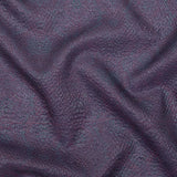 Metallic Purple and Blue Striped Bubble Wrap Organza Brocade
