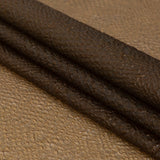 Metallic Gold Striped Bubble Wrap Organza Brocade