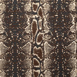 Metallic Gold Black and Brown Reptilian Luxury Brocade