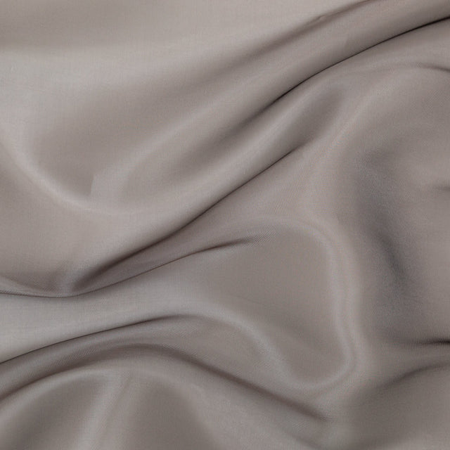 Satin-Faced Twill Organza - Radiant Pewter