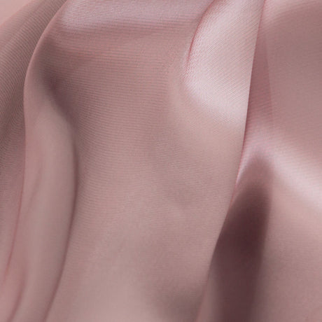 Satin-Faced Twill Organza - Radiant Windsor Wine