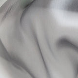 Satin-Faced Twill Organza - Radiant Charcoal