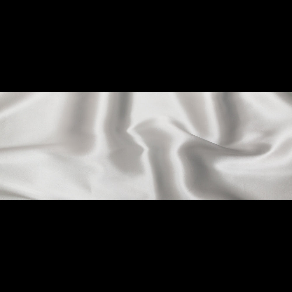 Satin-Faced Twill Organza - Luminous Silver - Anise Collection