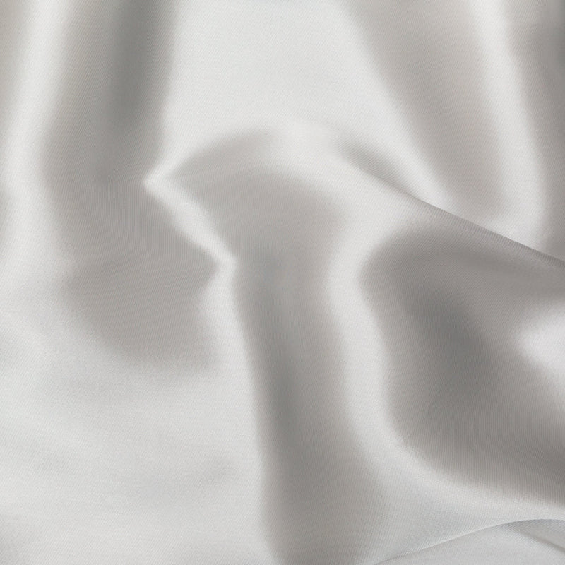 Satin-Faced Twill Organza - Luminous Silver - Anise Collection