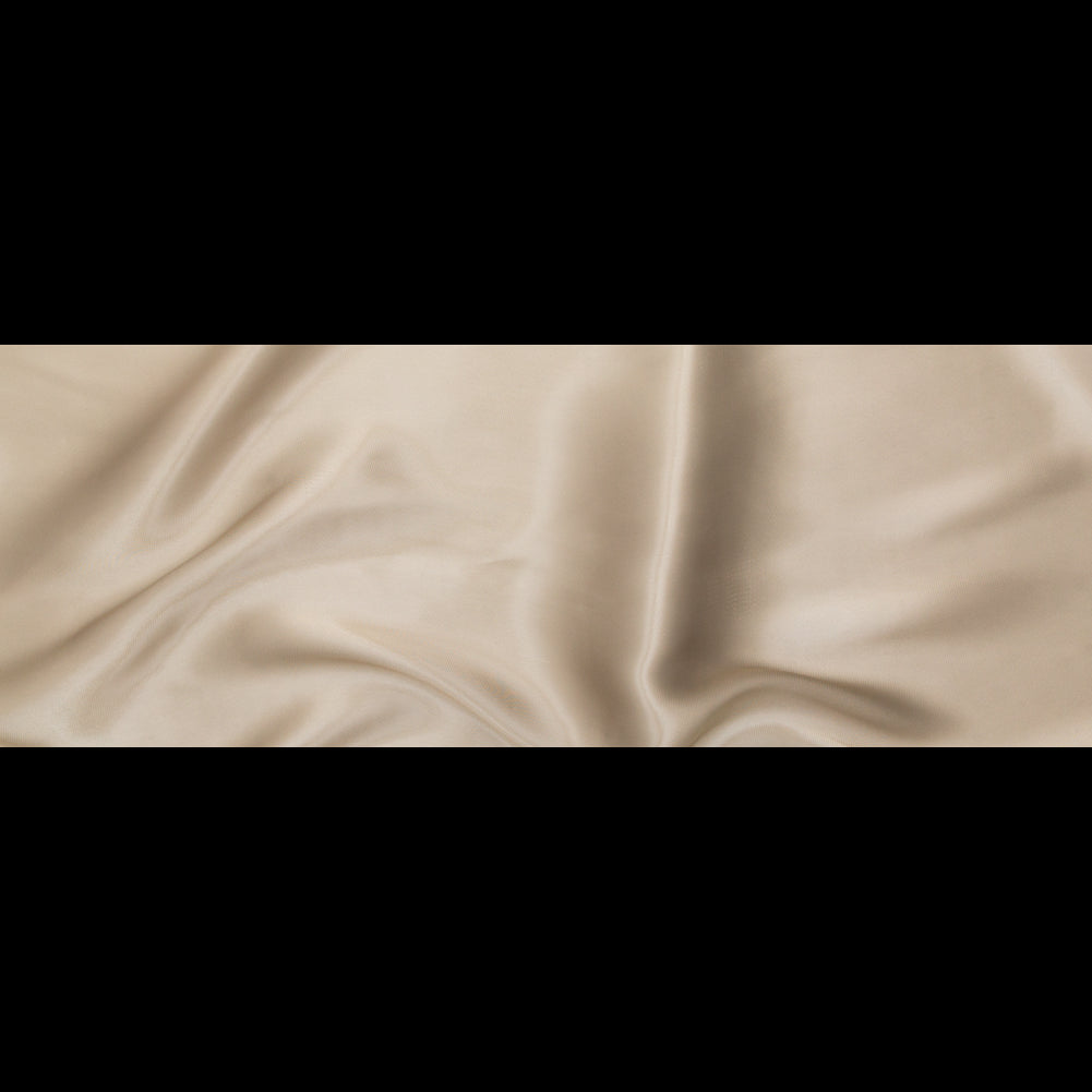 Satin-Faced Twill Organza - Luminous Champagne - Anise Collection