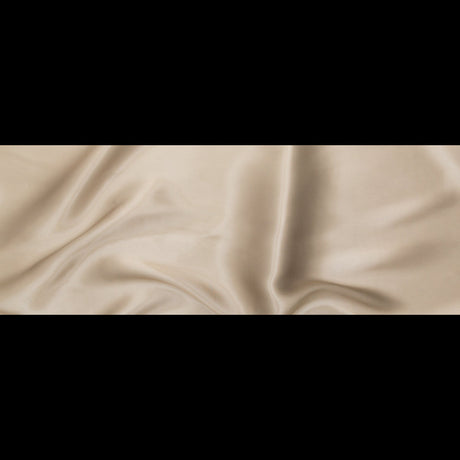 Satin-Faced Twill Organza - Luminous Champagne - Anise Collection