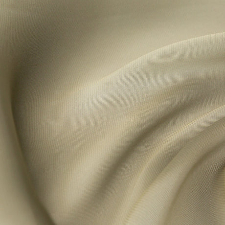 Satin-Faced Twill Organza - Luminous Light Olive - Anise Collection