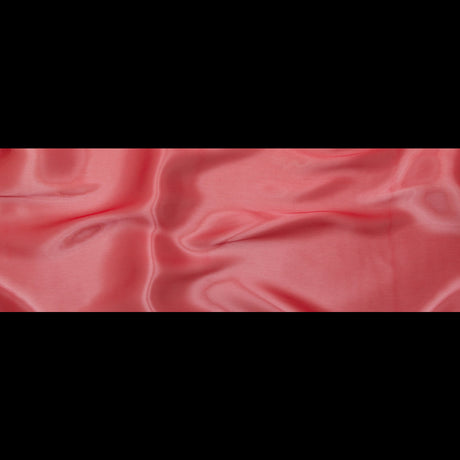 Satin-Faced Twill Organza - Luminous Red - Anise Collection