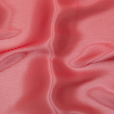 Satin-Faced Twill Organza - Luminous Red - Anise Collection