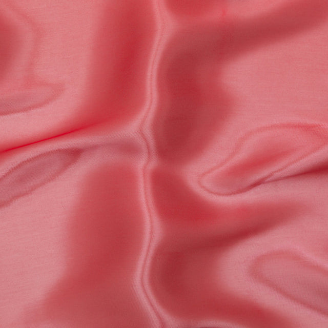 Satin-Faced Twill Organza - Luminous Red - Anise Collection
