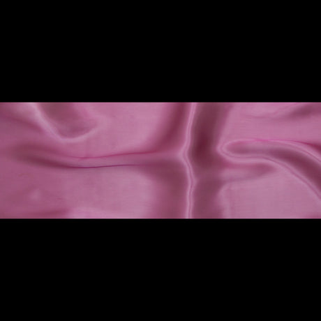 Satin-Faced Twill Organza - Luminous Magenta - Anise Collection