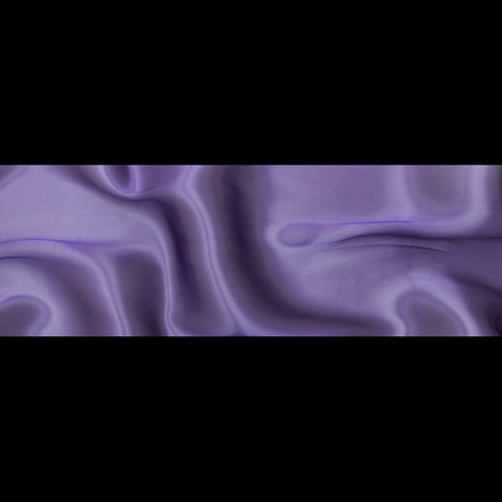 Satin-Faced Twill Organza - Luminous Purple - Anise Collection