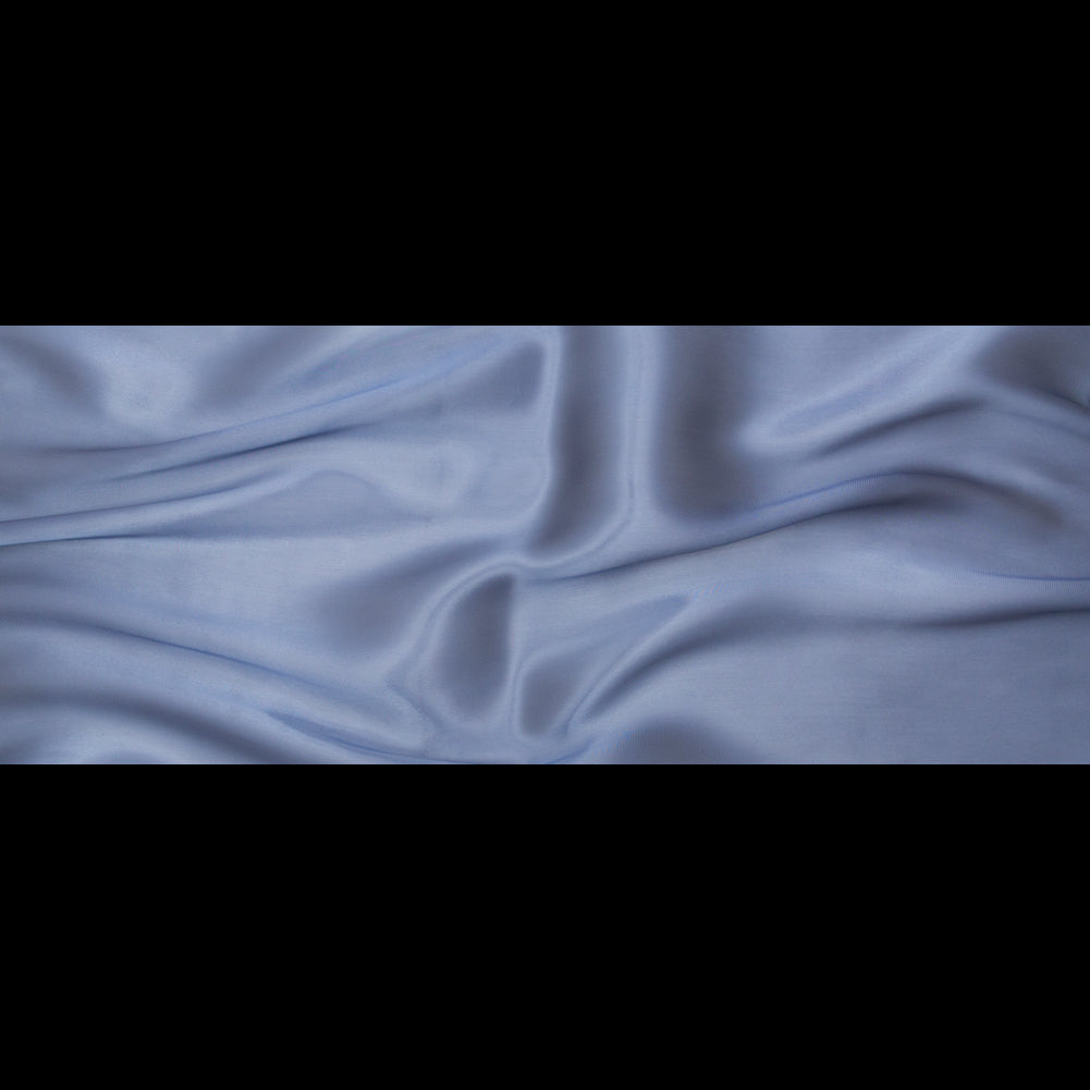 Satin-Faced Twill Organza - Luminous Colonial Blue - Anise Collection