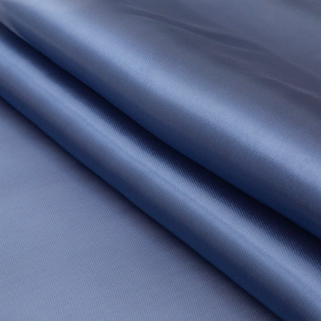 Satin-Faced Twill Organza - Luminous Colonial Blue - Anise Collection
