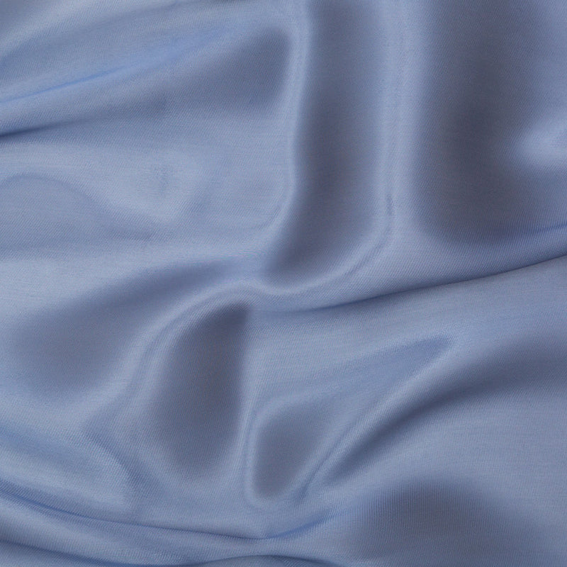 Satin-Faced Twill Organza - Luminous Colonial Blue - Anise Collection
