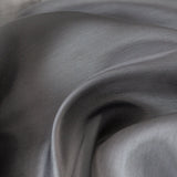 Satin-Faced Twill Organza - Luminous Dark Slate - Anise Collection