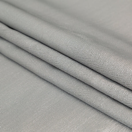 Metallic Luxury Lame - Silver - Meriden Collection