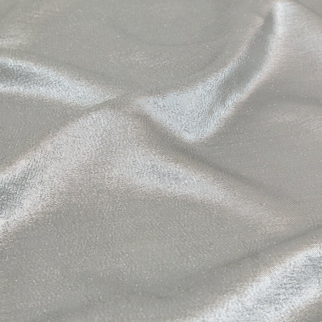 Metallic Luxury Lame - Silver - Meriden Collection