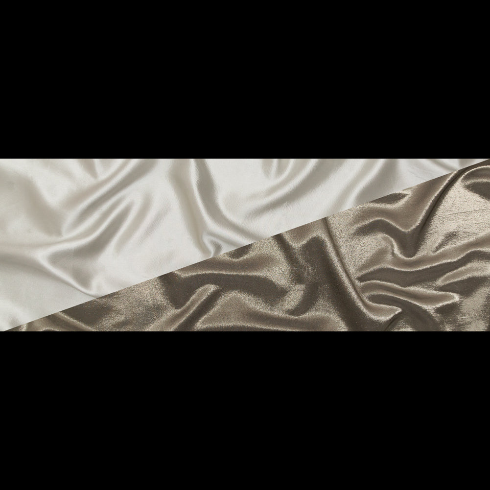 Metallic Luxury Lame - Pewter - Meriden Collection
