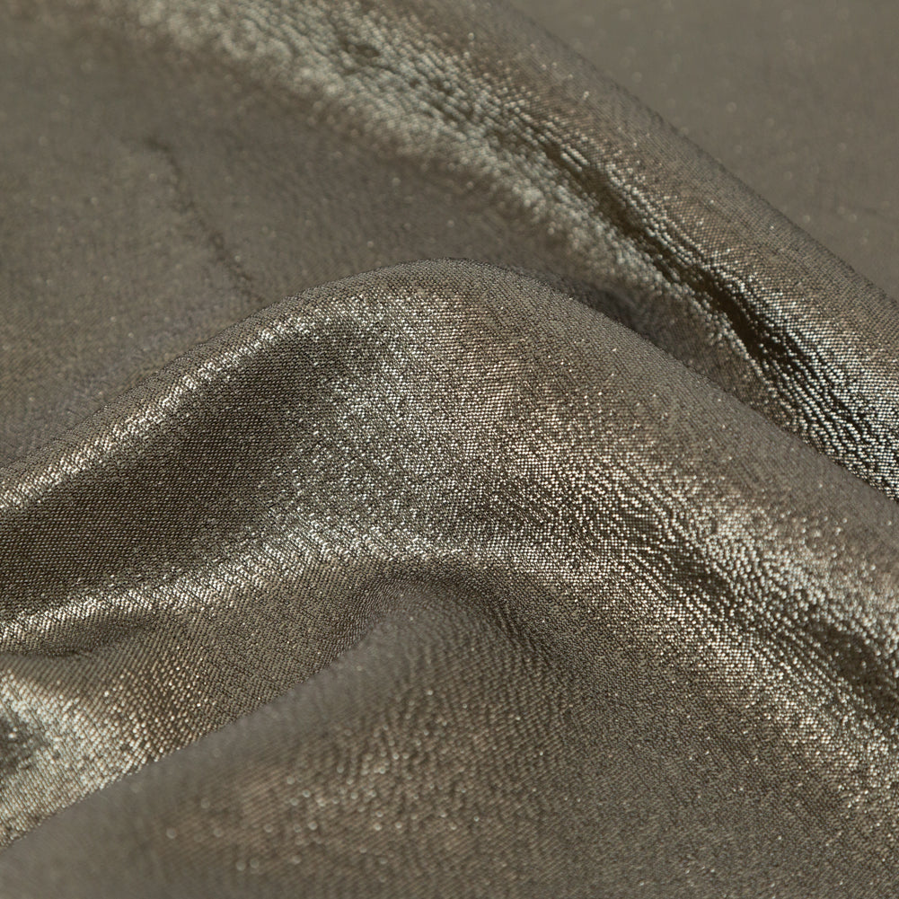 Metallic Luxury Lame - Pewter - Meriden Collection