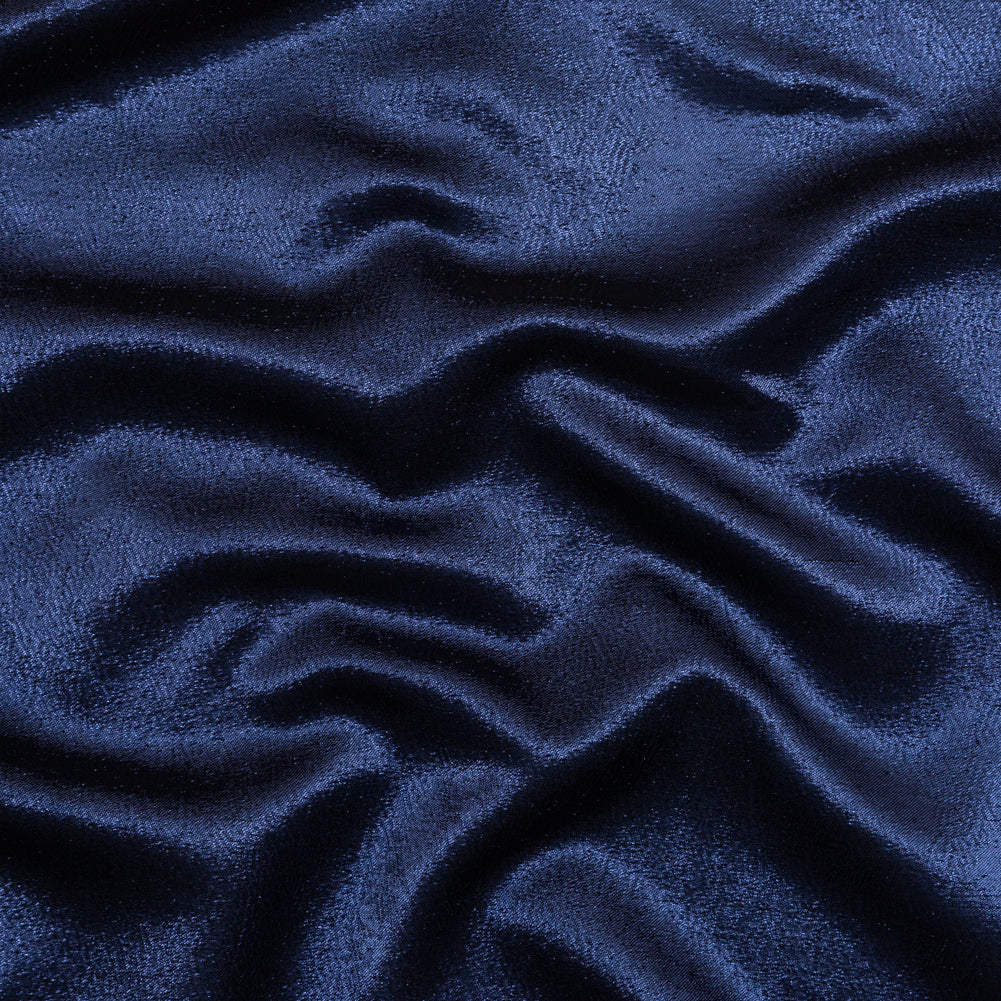 Metallic Luxury Lame - Navy - Meriden Collection