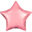 Star Metallic Pink Foil Balloon