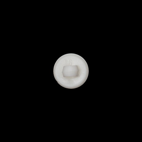 Italian Ivory Plastic Shank Button - 16L/10mm
