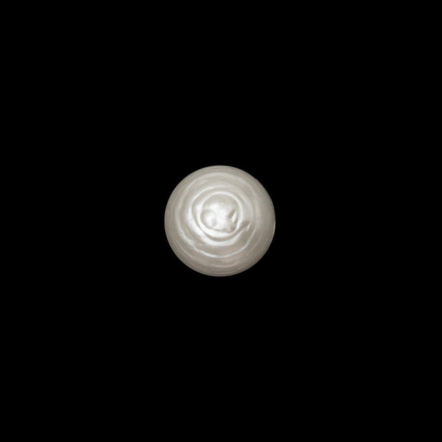 Italian Ivory Plastic Shank Button - 16L/10mm