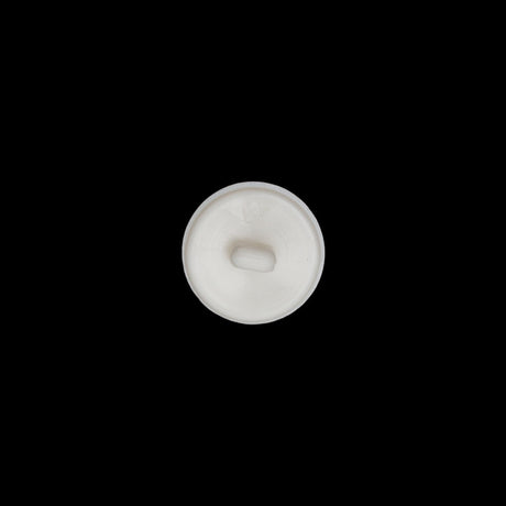 Italian Ivory Plastic Shank Button - 28L/18mm
