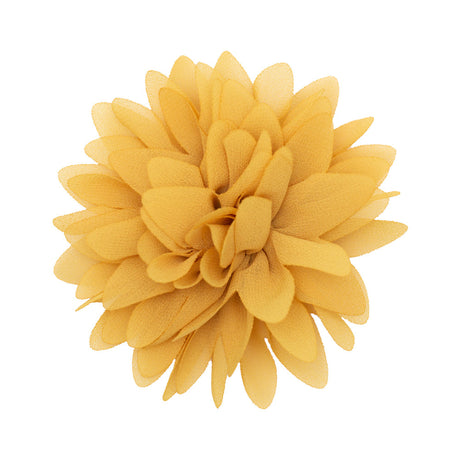 Italian Gold 3D Flower Applique - 4"